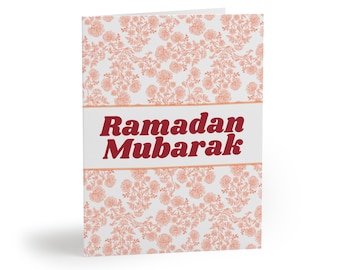Ramadan Mubarak Greeting Card