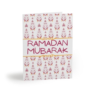 Ramadan Mubarak Greeting Card