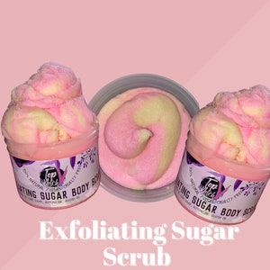 TopNotch All Natural Exfoliating Sugar Scrub Eczema Relief