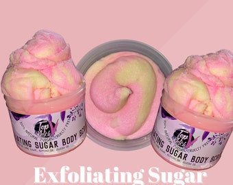 TopNotch All Natural Exfoliating Sugar Scrub Eczema Relief