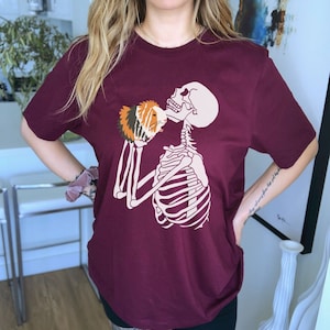 Guinea Pig & Skeleton Shirt, Guinea Pig Shirt, Skeleton Shirt, Cavy, Guinea Pigs, Skeleton Love, Guinea Pig Gift, Guinea Pig Tshirt image 5