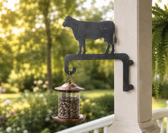 Cow Garden Hook bird Feeder Hook Post Mount