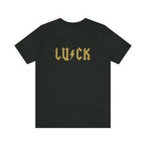 Luck St Patrick&#39;s Day Rock Band Tee