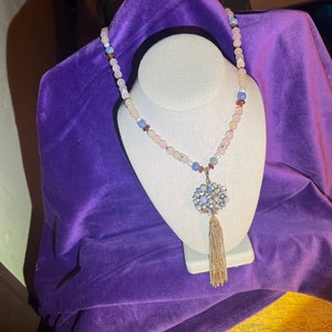 Circle Necklace with Precious Gemstones – Elegant Gemstone Jewelry