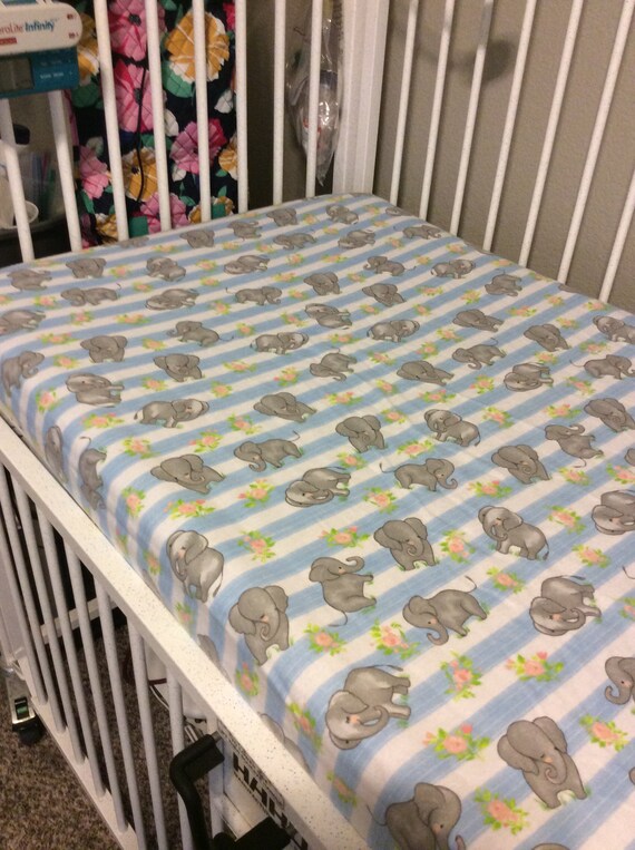 Flannel crib sheet clearance set