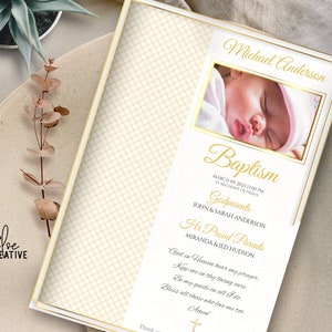 Taufgeschenke, Taufkarten, Rosenkranzkarten, Tauferinnerungen, Tauftexteinladungsvorlage, Tauftext einladen, bearbeitbar, Sofort-Download, 05