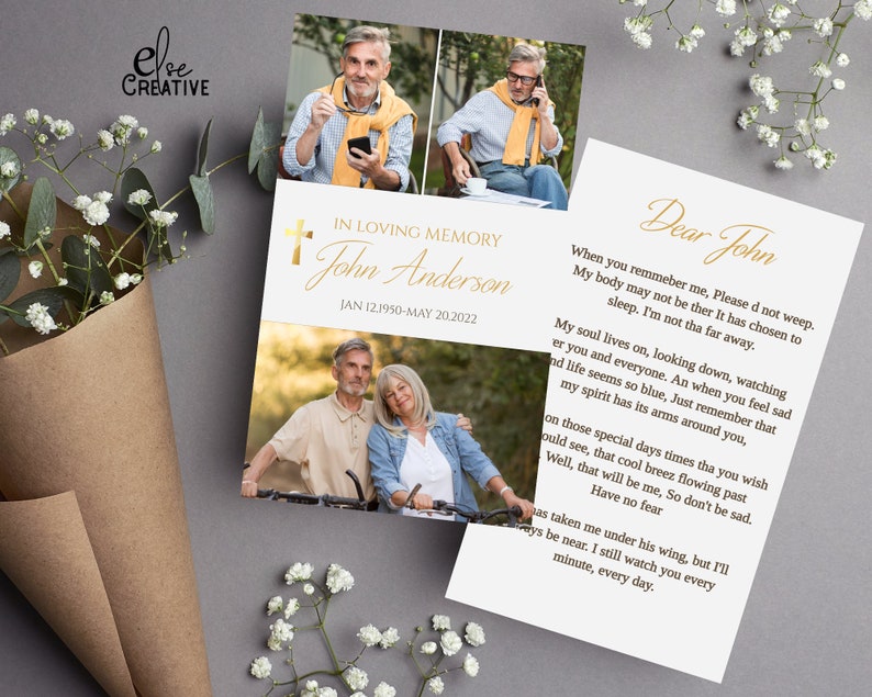 Funeral Prayer Card Template Photo Collae for Men L Memorial Prayer Funeral Prayer Card Template Photo Collae for Men L Memorial Prayer