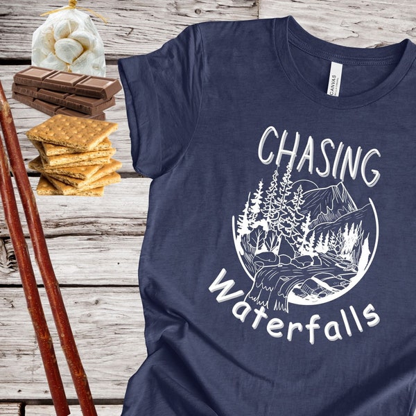 Chasing Waterfalls Shirt - Etsy