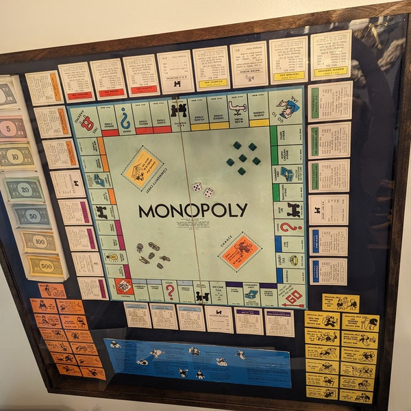 Board Game Wall Mount Etsy