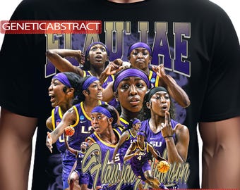 Flau'jae Shirt Johnson Tee BasketBall Art DTG Printed Graphic T-Shirt Unique Ideas Apparel Gift Bestseller Vintage 90S Retro Bootleg Limited
