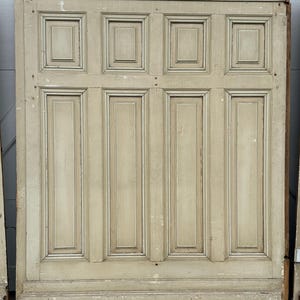 Antique Reclaimed Architecture French Solid Wood Boiserie Paneling Wainscoting