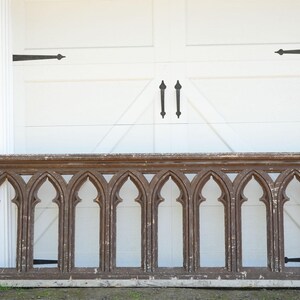 18 Feet of Rustic Gothic Wood Gothic Prayer/communion Rail/railing - Etsy