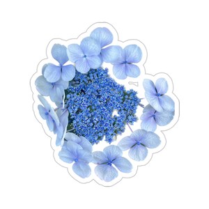 Hydrangea Flower Vinyl Die-Cut Stickers