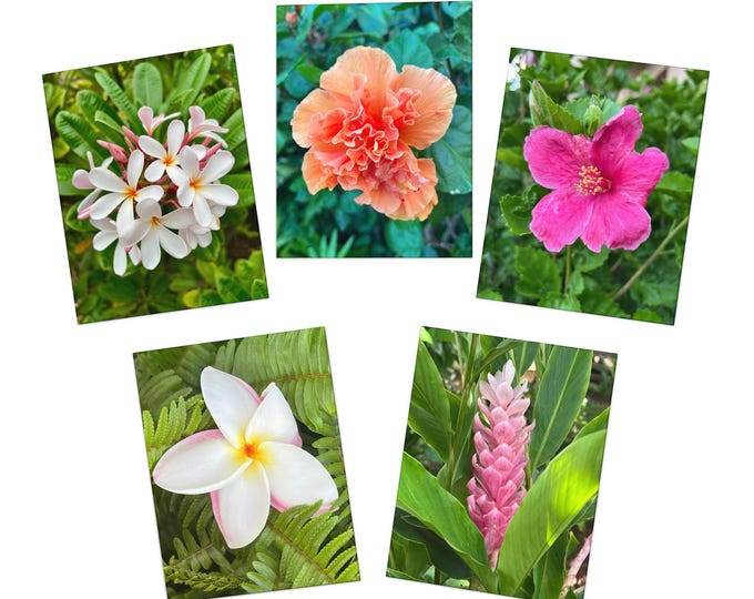 Kauai Flower Cards