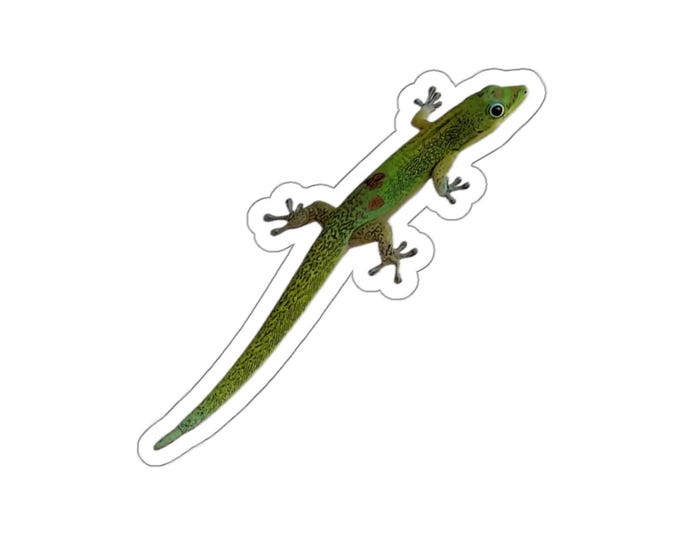 Gecko Die-Cut Stickers