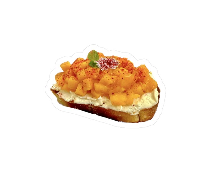 Shari's Mango Toast Kiss-Cut Vinyl Decals