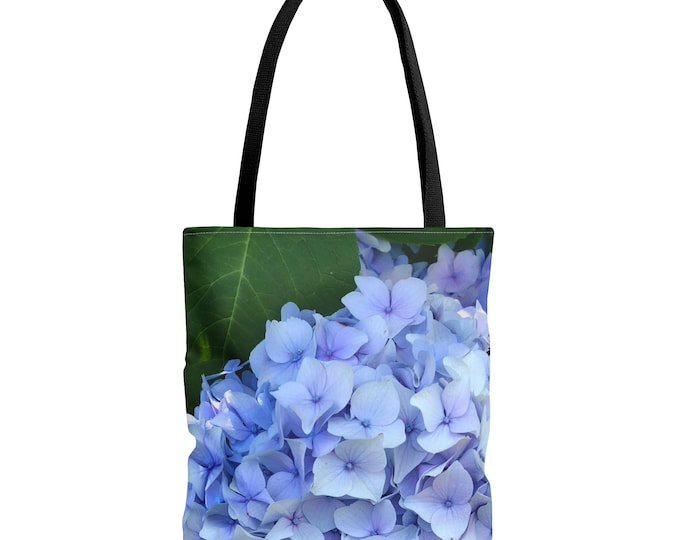 Blue Hydrangea AOP Tote Bag