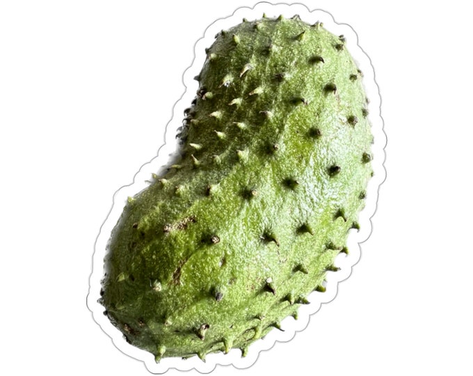 Guanabana Vinyl Die-Cut Stickers
