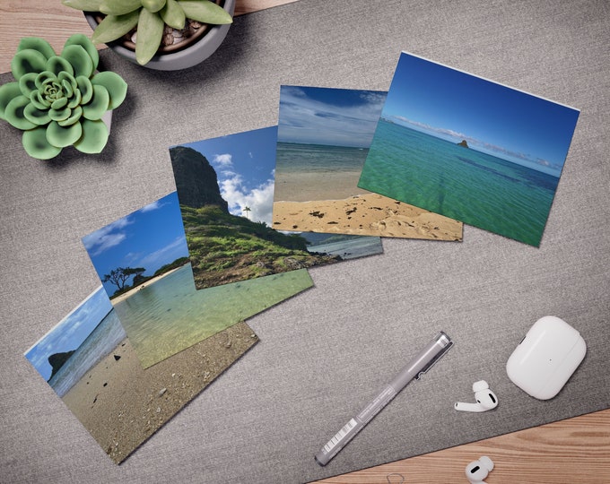 Mokoli'i Multi-Design Greeting Cards (5-Pack)