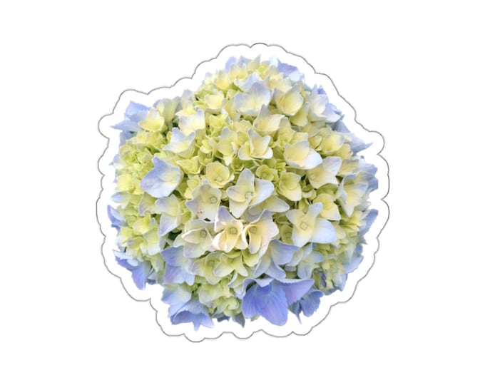 Hydrangea Vinyl Die-Cut Stickers