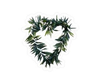 Pikake and Ti Leaf Lei Kiss-Cut Vinyl Decals