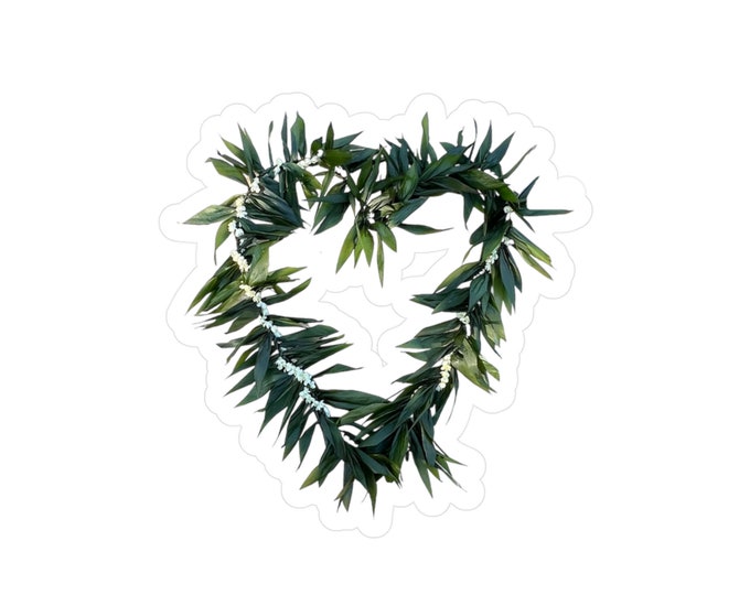 Fancy Lei Kiss-Cut Vinyl Decals
