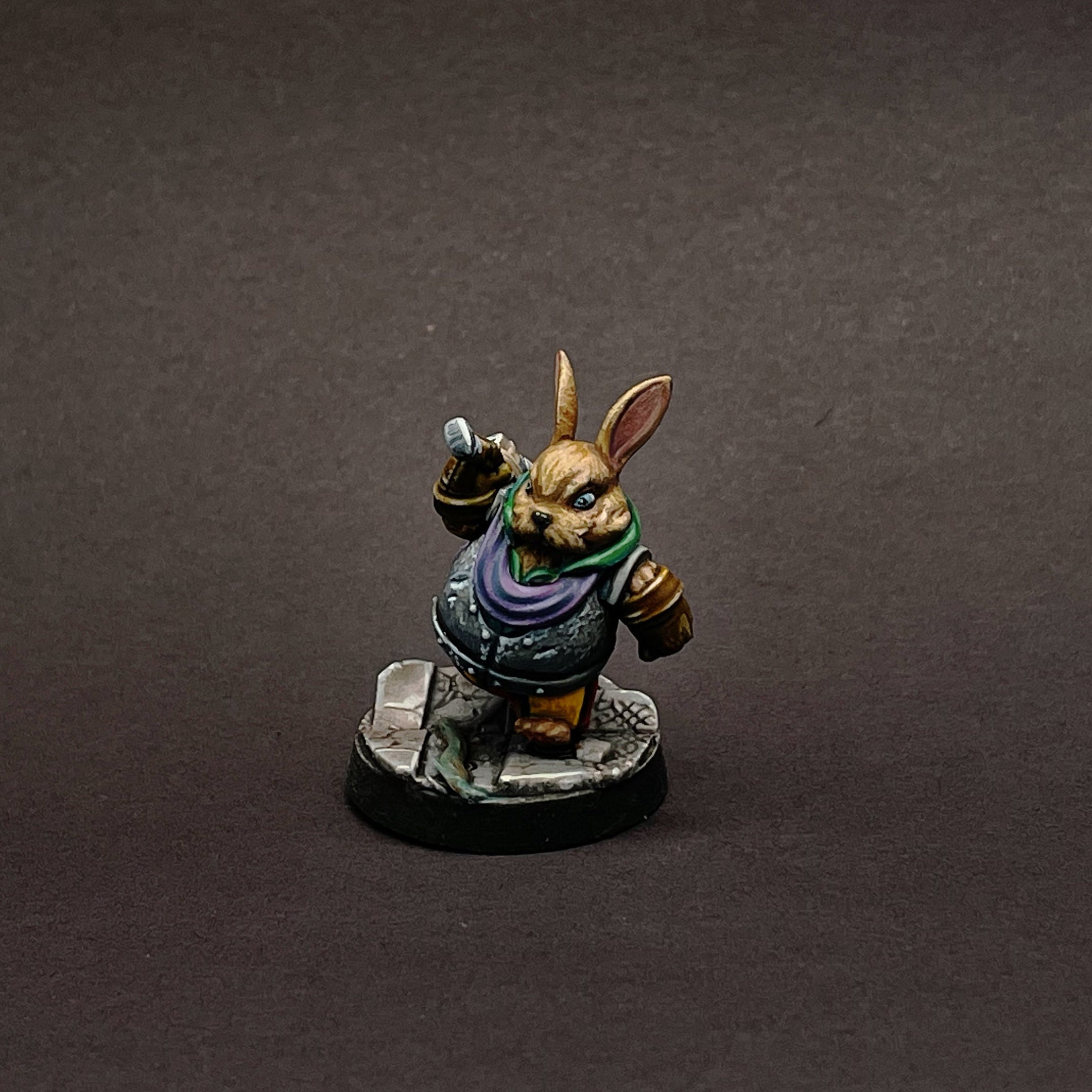 Lapine Rabbitkin Rabbitfolk Miniature for Dungeons and Dragons or Other ...