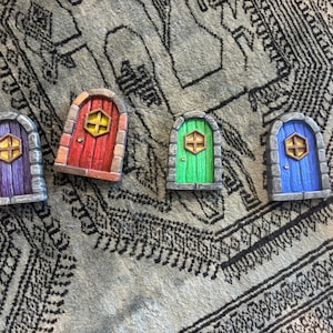 Fairy Door - 3D printed and hand painted