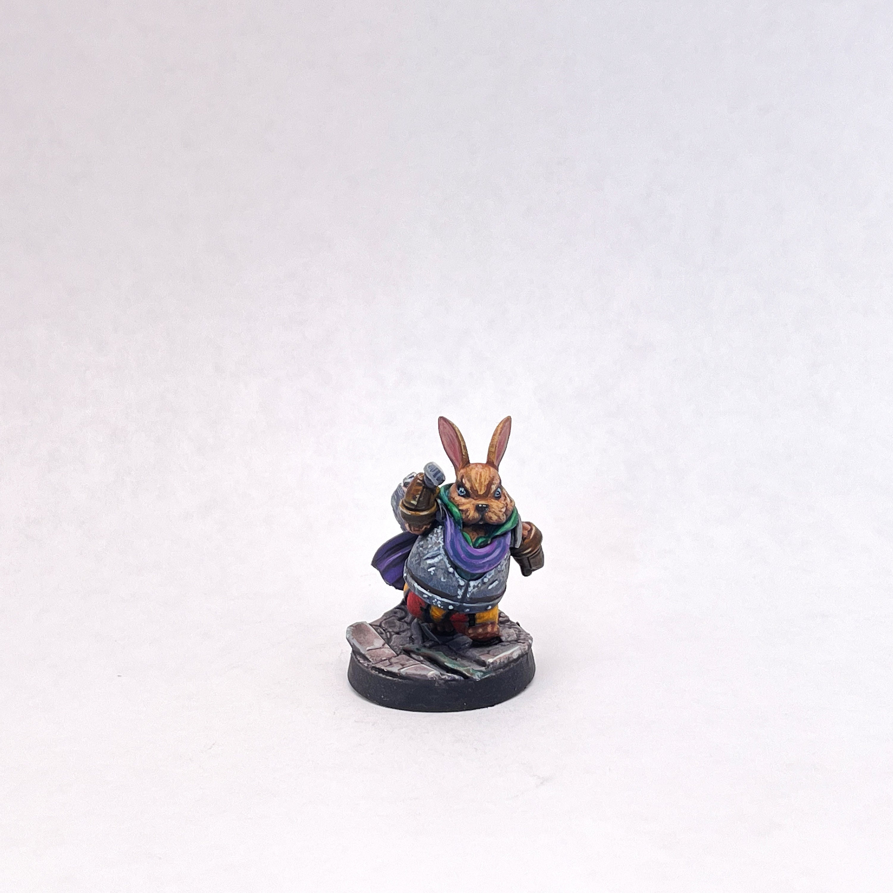Lapine Rabbitkin Rabbitfolk Miniature for Dungeons and Dragons or Other ...