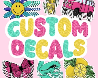 Custom Stickers | Personalized Vinyl Stickers | Custom Artwork, Logo or Design Stickers