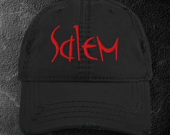 Distressed Salem Hat