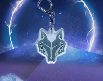 Commander Wolffe Keychain – Star Wars Clone Wars Acrylic Keyring Gift For Fans (2”)