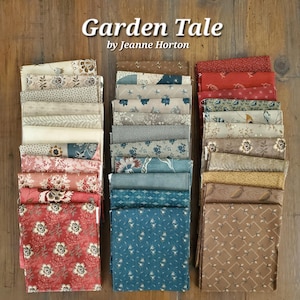 Garden Tale Fat Qaurter Bundle - By Jeanne Horton - Windham Fabrics - 33 Pieces