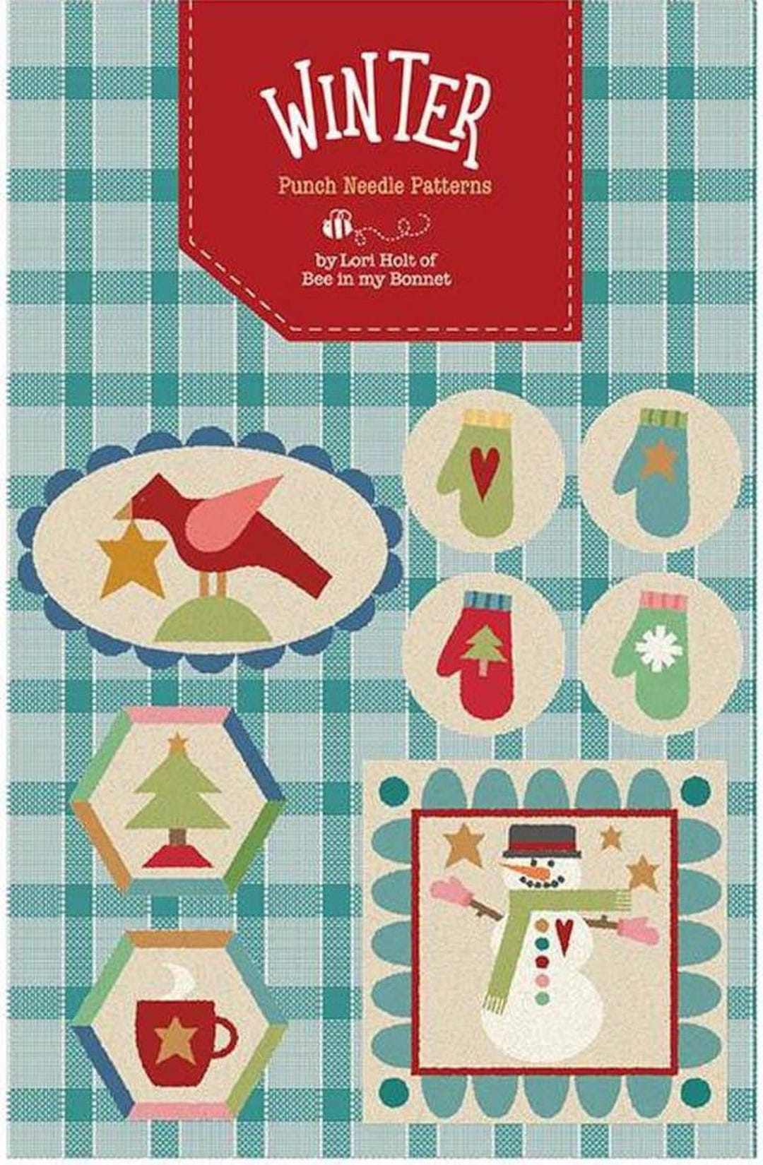 Winter Punch Needle Pattern, By Lori Holt Of Bee In My Bonnet (Kit