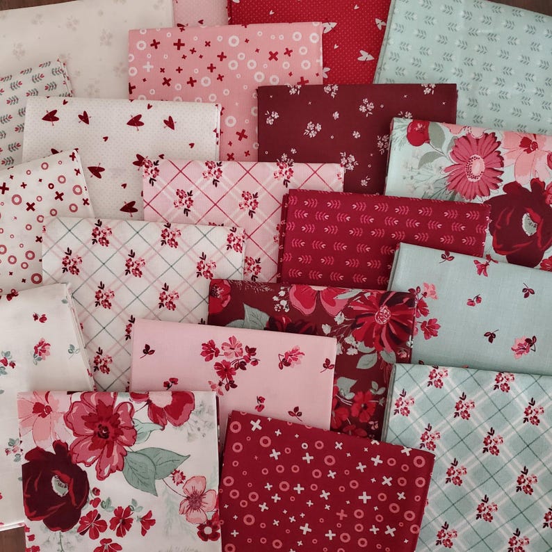 Love You Always Fat Quarter Bundle - 21 Pieces - by Sandy Gervais ...