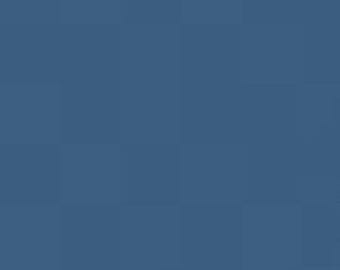 Americana 58"/60" Lightweight Fabric - Denim Blue - By Lori Holt - Riley Blake Designs - 4.5 oz. Cotton Twill - 1/4 Yard - Cut Continuously