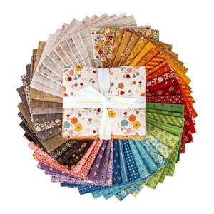 Autumn Fat Quarter Bundle - 52 Fatquarters  - By Lori Holt - Riley Blake Designs