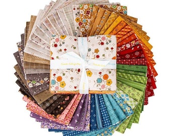 Autumn Fat Quarter Bundle - 52 Fatquarters  - By Lori Holt - Riley Blake Designs