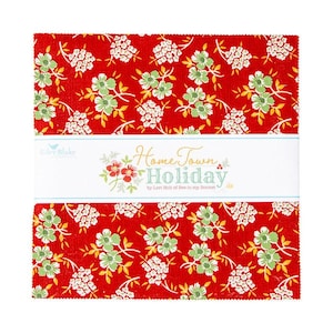 Home Town Holiday 10&quot; Stacker - 42 Pieces - Lori Holt - Riley Blake Designs -