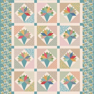 Spring Bouquet Quilt Pattern - von Lori Holt von Bee in my Bonnet - Riley Blake Designs - P120-SPRINGBOUQUET