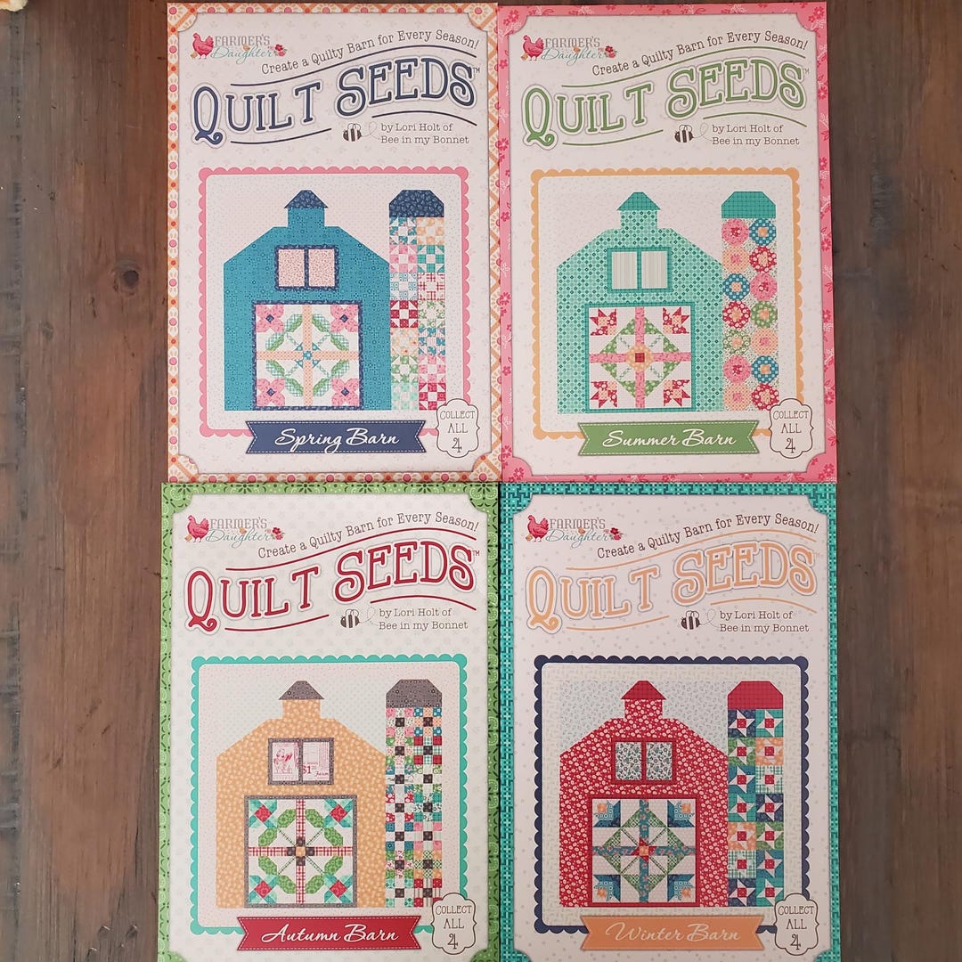 Lori Holt Farmer's Daughter Quilt Seeds - Spring/summer/autumn/winter ...