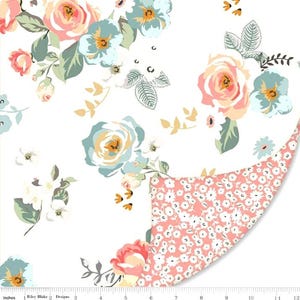 Double Lush Velvet Fabric - Gingham Garden LV16811 - By My Mind&#39;s Eye - Riley Blake Designs - 58&quot;/60&quot; Wide - Double Sided Softness -