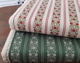 Joy Fabric - Garland Yardage - Holly Berries/Spruce - Laundry Basket Quilts - Andover Fabrics