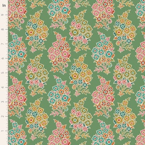 Tilda Pie in The Sky - Willy Nilly Green - 100496 - Sold by the 1/2 Yard - Cut Continuously