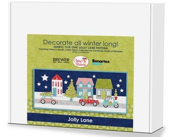Jolly Lane Fabric Kit  - by Cherry Blossoms