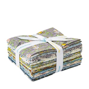 Woodland Walk Misty Morning Fat Quarter Bundle - Liberty Fabrics - 15 Pieces - Riley Blake Designs