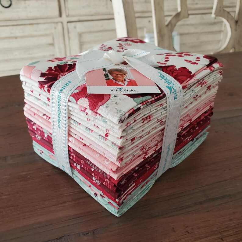 Love You Always Fat Quarter Bundle - 21 Pieces - by Sandy Gervais ...