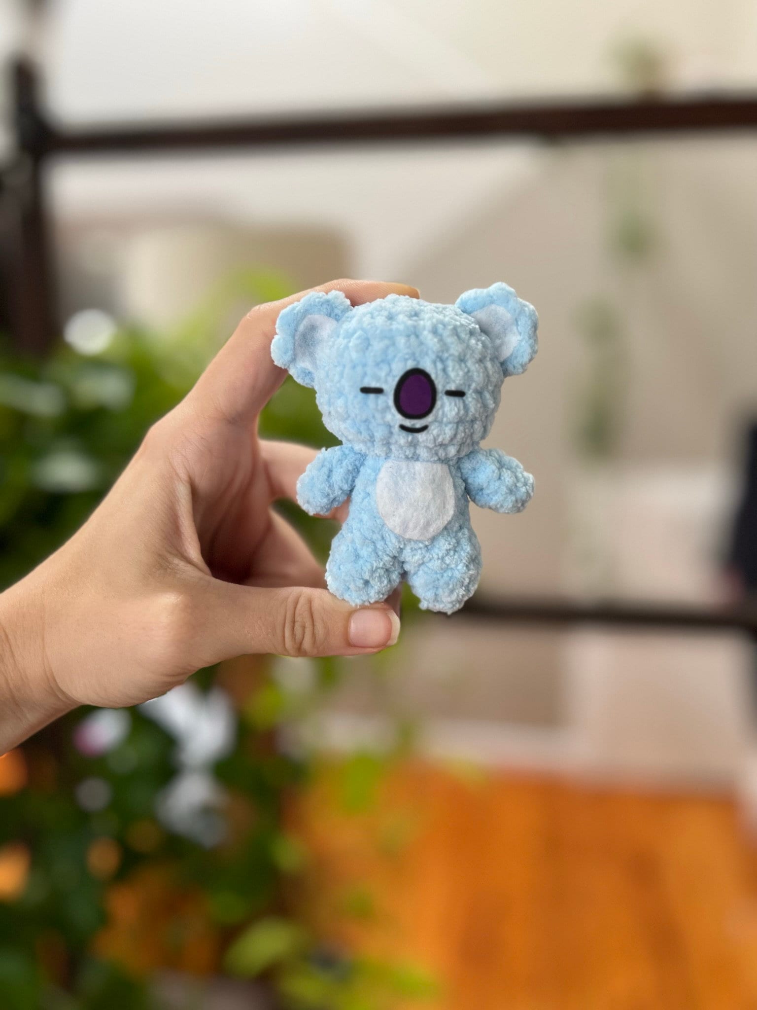 Mini BT21 Amigurumi Plushie Koya RM Kim Namjoon