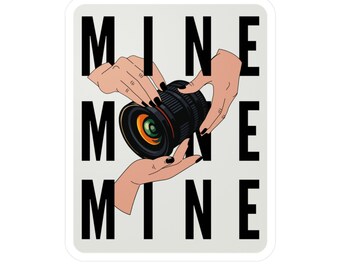 Mine Lens Swap Vinyl Decal – Camera Handoff Sticker