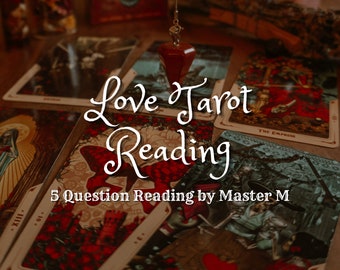 Love tarot reading | 5 Questions | In depth audio reading